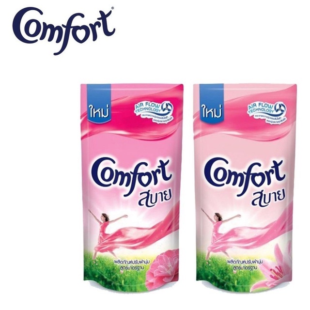 Nước xả vải Comfort Thái gói 580ml Chọn màu