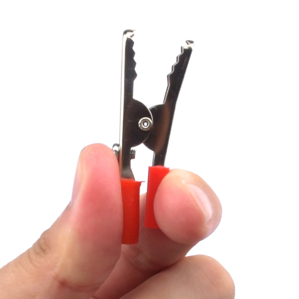 Kẹp cá sấu Pcbfun 029 bằng kim loại cách điện tiện dụng