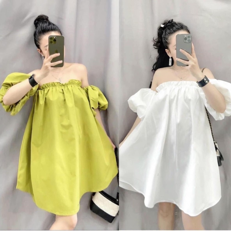 [ Rẻ vô địch ] Áo trễ vai chất thô freesize