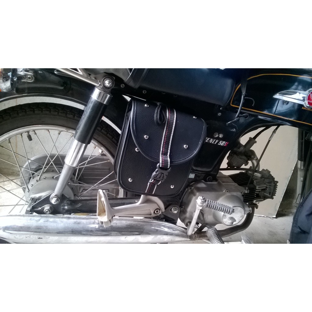 Túi treo đựng đồ hai bên hong xe honda 67,CD,CL...