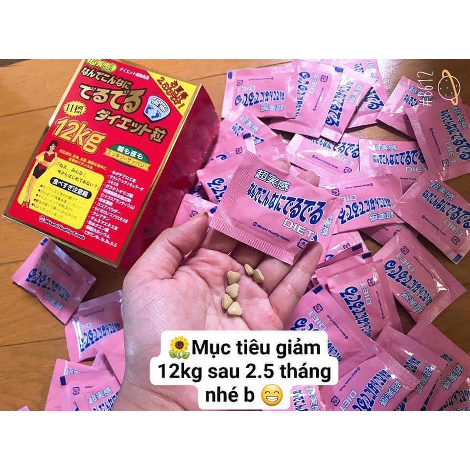 Viên uống giảm 12kg Minami Kendai Eat & Diet Nhật Bản