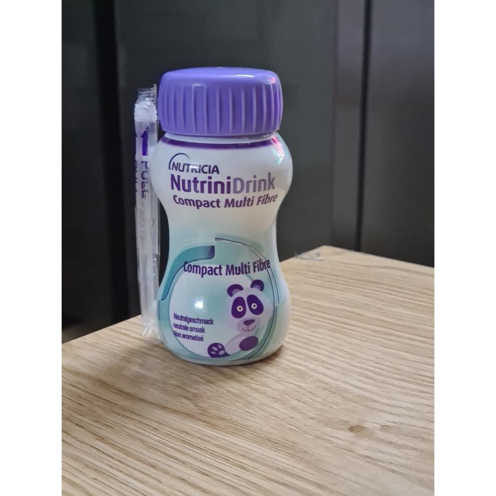 Sữa NutriniDrink nước Compact Multi Fibre vị Dâu