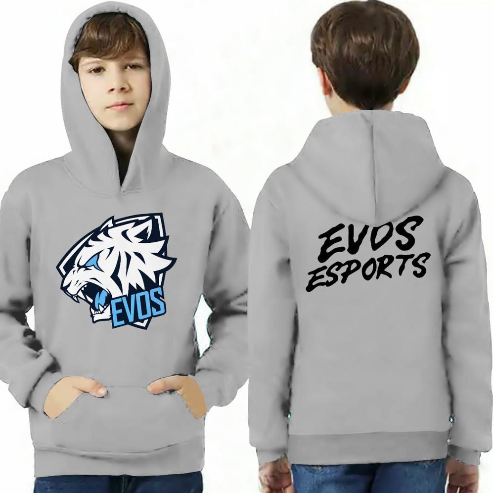 Qog24 Áo Hoodie EVOS 3-13 Tuổi / Áo Len EVOS / EVOS Nhanh Lên Nhanh Cho Trẻ Em