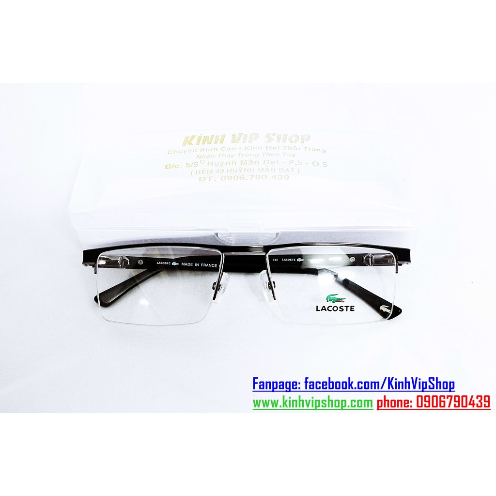 Gọng Kính Cận LACOSTE