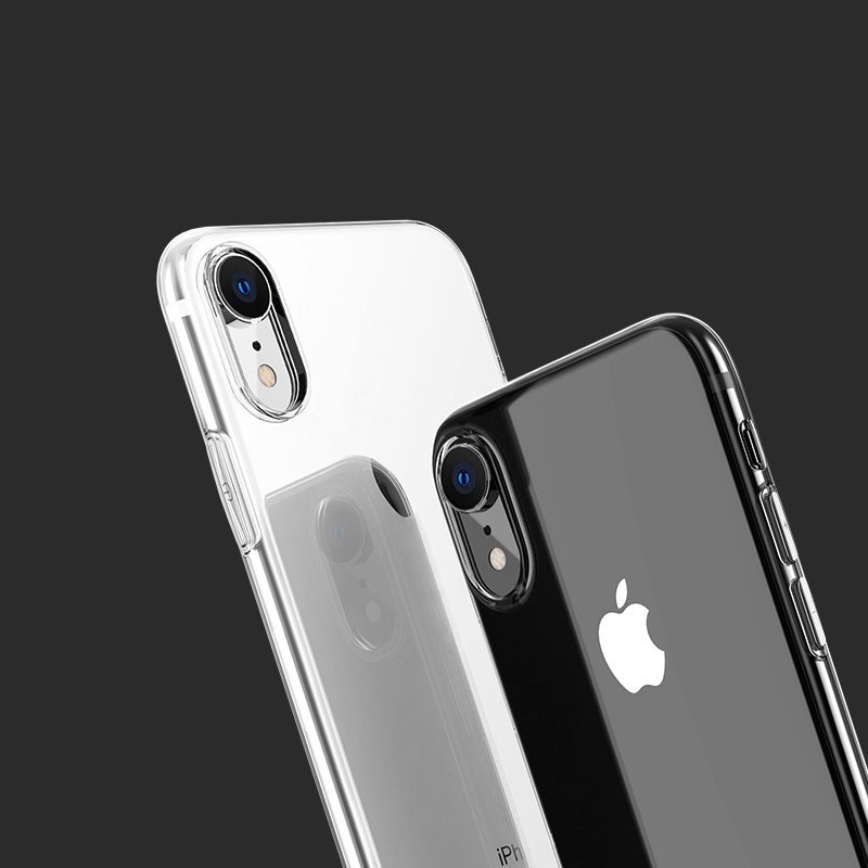 Ốp Lưng iPhone Trong Suốt Hoco Light Series Chất Liệu TPU Chống Sốc Dùng Cho iPhone 13 12 11 Pro Max X/ Xs Max, 7/8 Plus