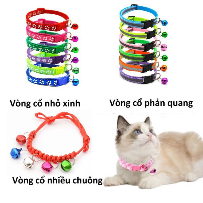 HN Vòng cổ chó mèo cao cấp (3 loại) Dùng cho chó mèo từ 15kg (hanpet vc)