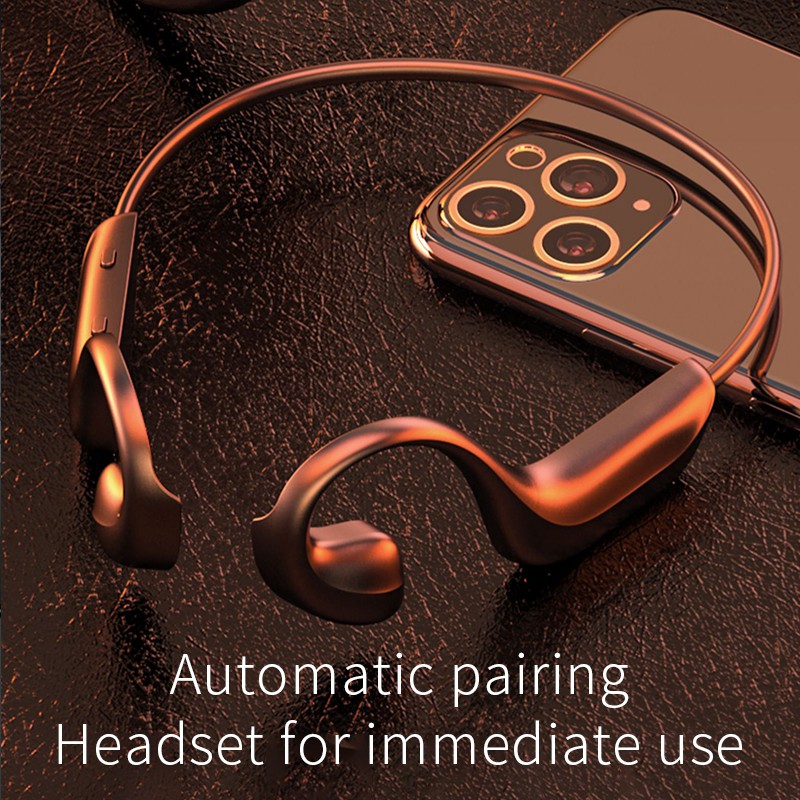 NBX G1 wireless bluetooth on-ear bone conduction headset