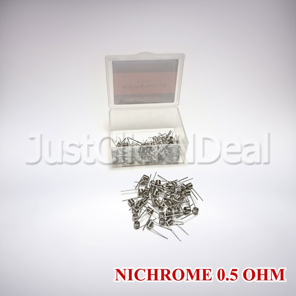 Cuộn Dây Nichrome Ni80 0.5 Ohm Chính Hãng