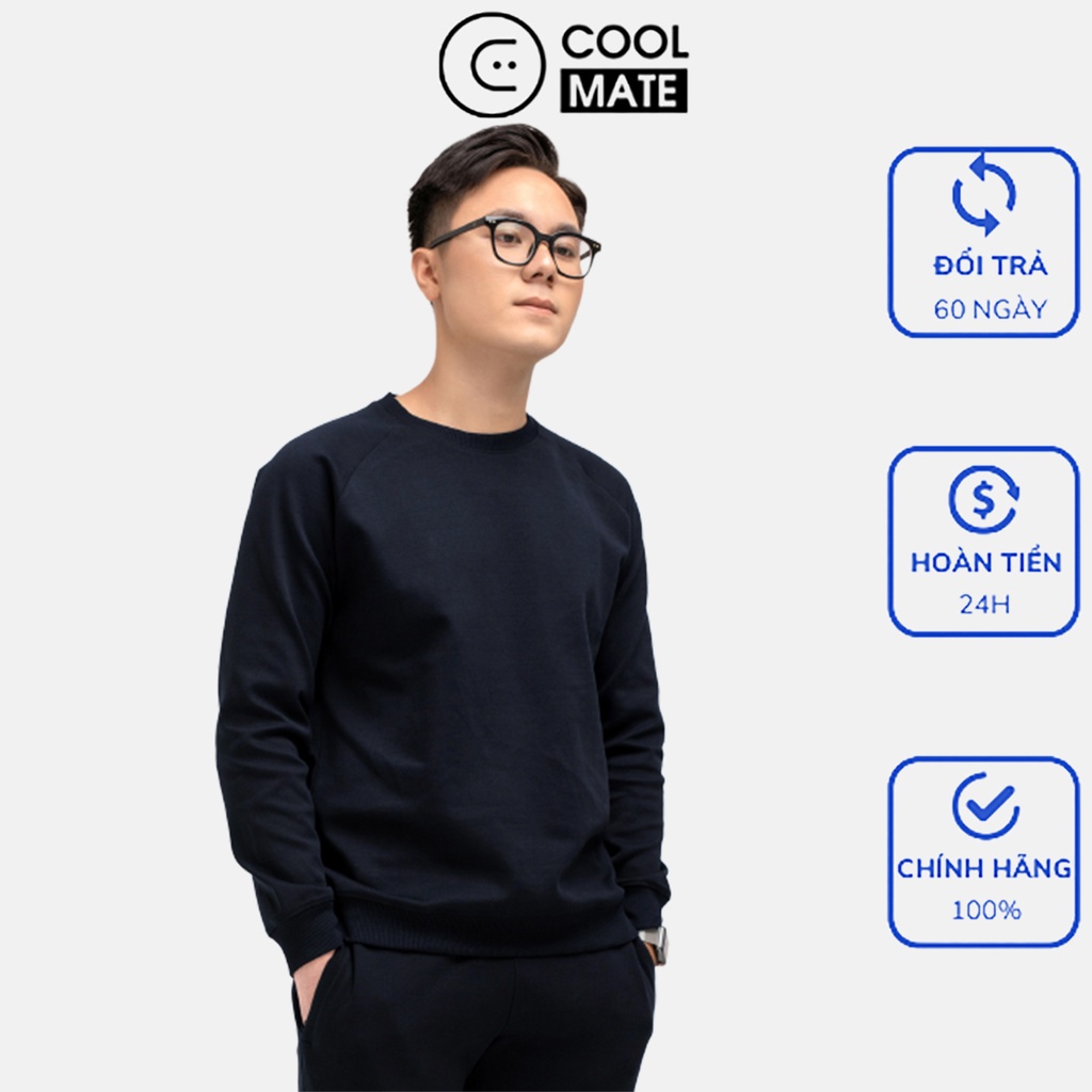 Áo nỉ nam Casual Sweatshirt thương hiệu Coolmate