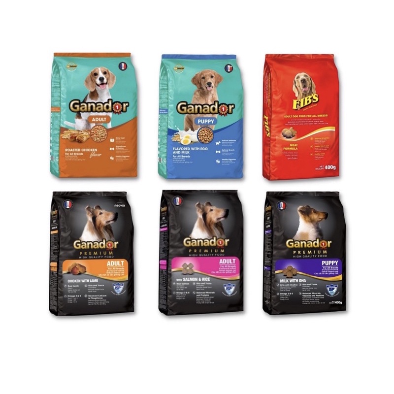 hạt chó GANADOR PUPPY / ADULT 3KG ĐỦ LOẠI