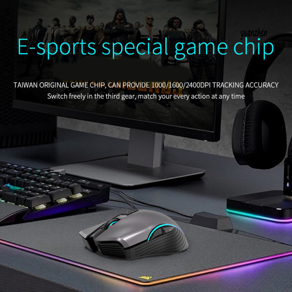 Chuột không dây Tích Hợp Đèn Led Nhiều Màu