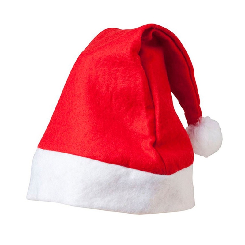 ✿ Mũ Ông Già Noel Kèm Găng Tay Râu Màu Đỏ Dùng Hóa Trang Tiệc Tùng