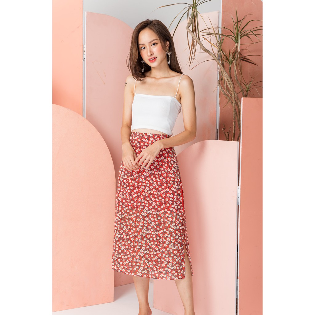 KOKA Design Chân váy xẻ 2 bên 21802 | BigBuy360 - bigbuy360.vn