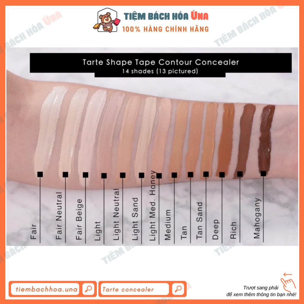 [Bill US] Kem che khuyết điểm Tarte shape tape contour concealer