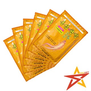 Cao Dán Hồng Sâm Hàn Quốc Màu Vàng