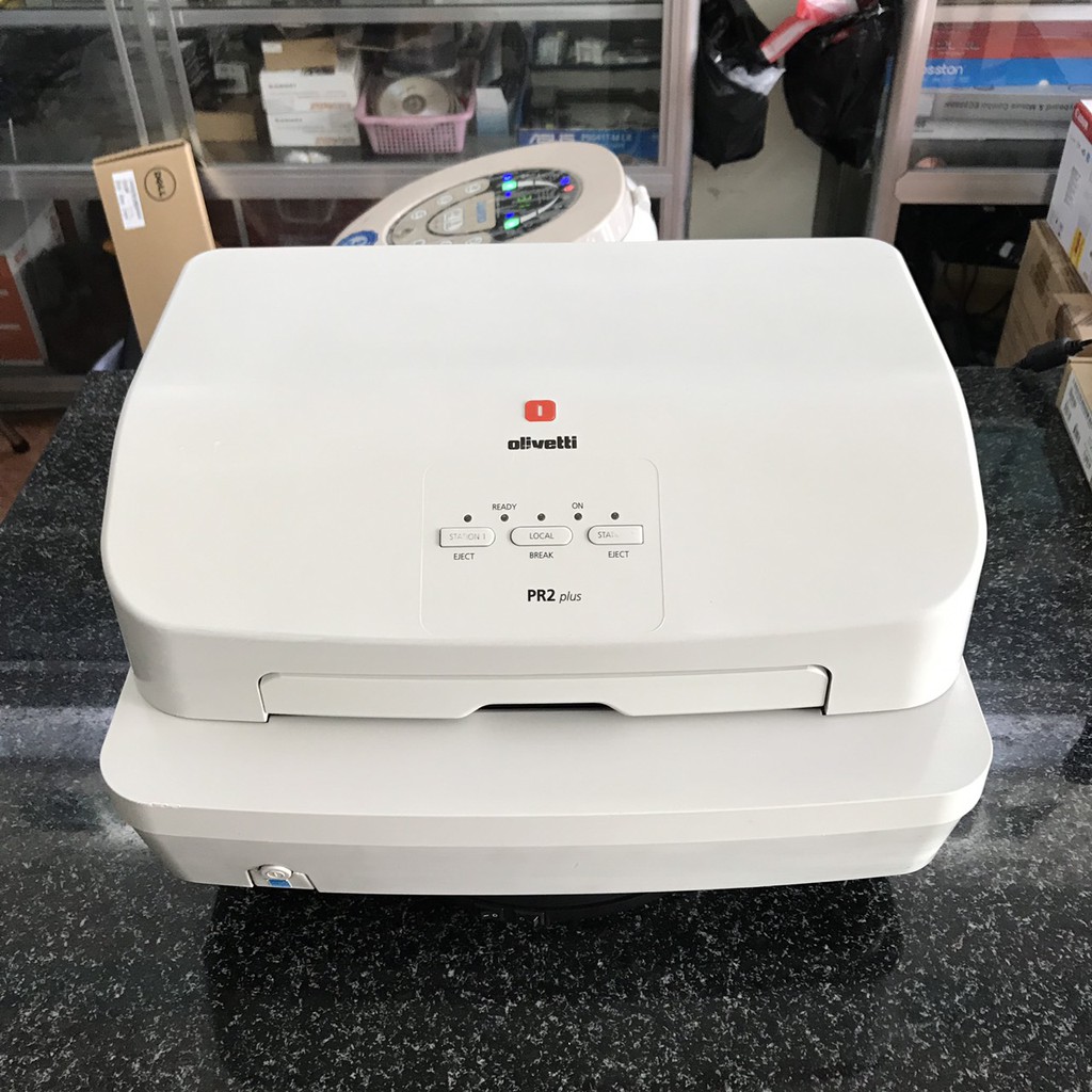 Máy in Olivetti PR2 Plus : in sổ tiết kiệm, bằng tốt nghiệp, hóa đơn bằng khen, giấy khen, hộ chiếu, chứng minh nhân...