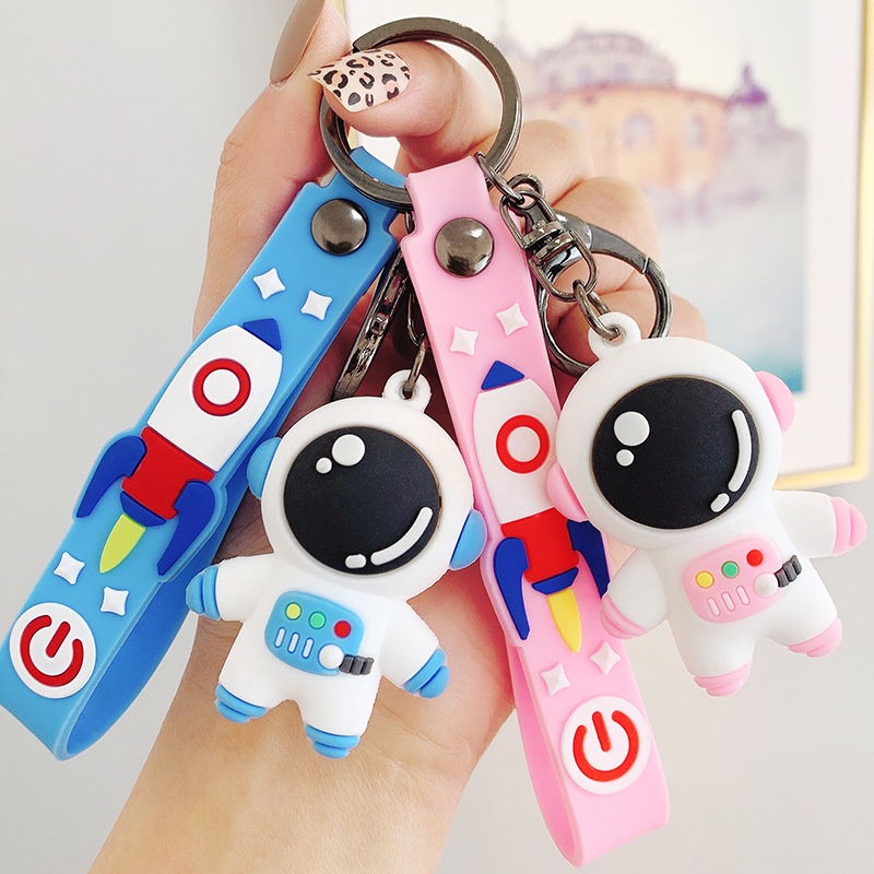 Móc Khóa Hình Phi Hành Gia Hoạt Hình Sáng Tạo