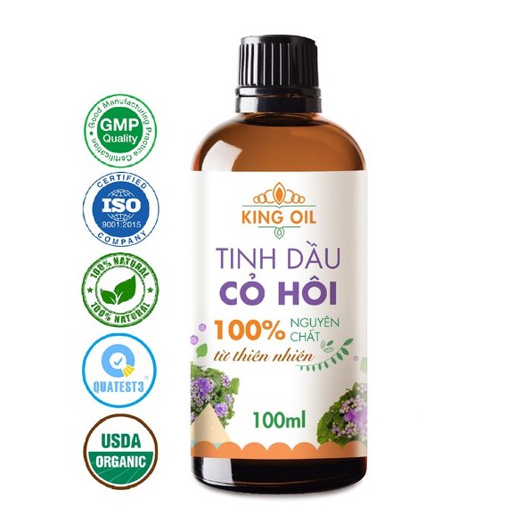 Tinh dầu hoa ngũ sắc/ hoa cứt lợn/ hoa cỏ hôi/ hoa ngũ vị nguyên chất từ thiên nhiên - KingOil