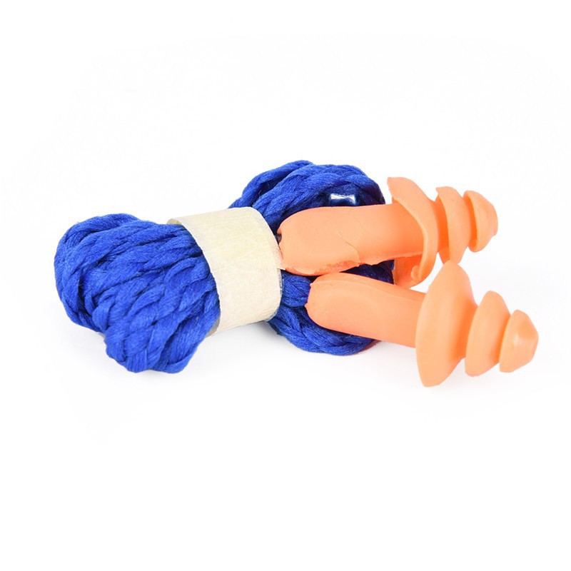 10 Nút Bịt Tai Bằng Silicone Mềm Có Thể Tái Sử Dụng