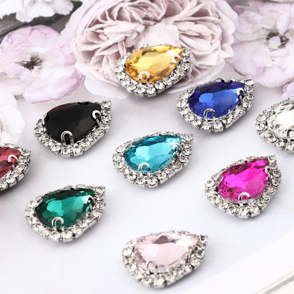 Hs Set 10 Món Đồ Chơi Độc Đáo|Thẻ Nút Áo Hình Hoa Lấp Lánh