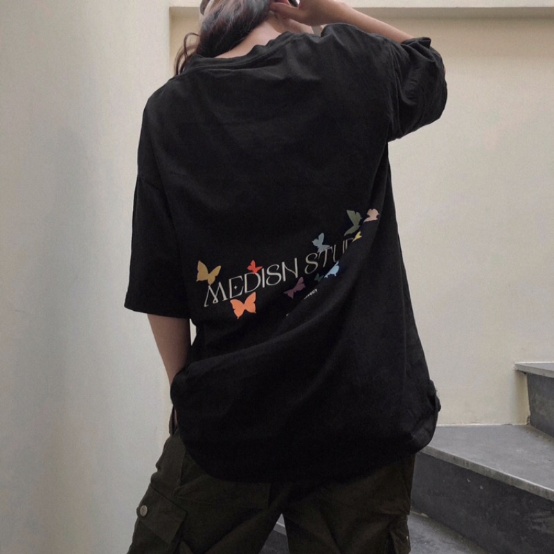 ÁO THUN MEDISN BUTTERFLY BLACK T-SHIRT