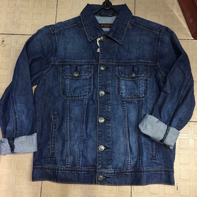 Ao  khoát jeans nam xuất khẩu