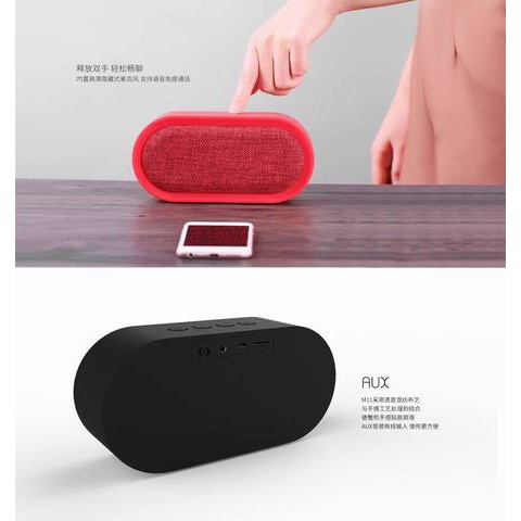 Loa Bluetooth thời trang âm thanh hoàn hảo RB - M11 hãng Remax