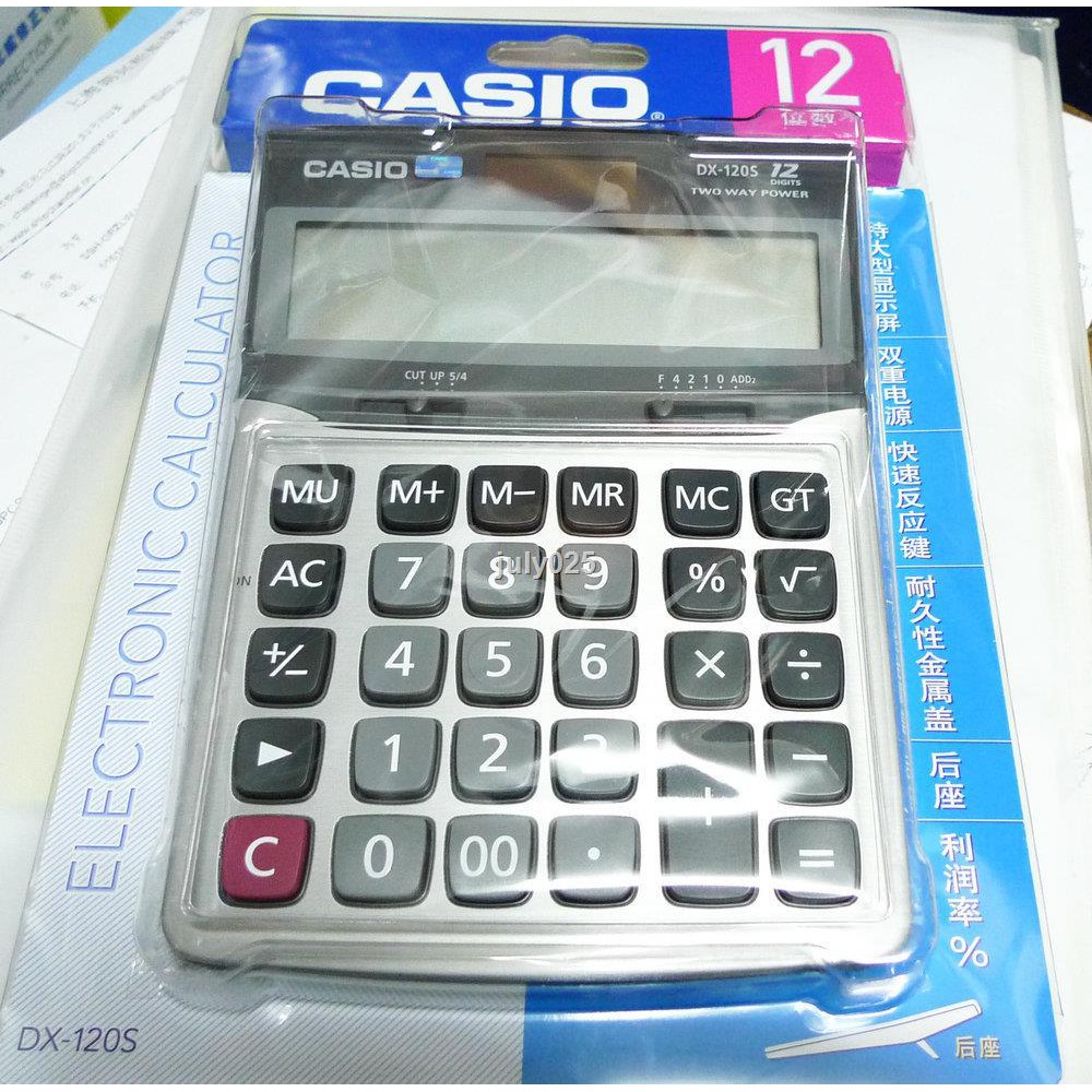 Máy Tính Để Bàn Casio Calculator Gx - Dx - Ms 120s - 12s / V Chất Lượng Cao