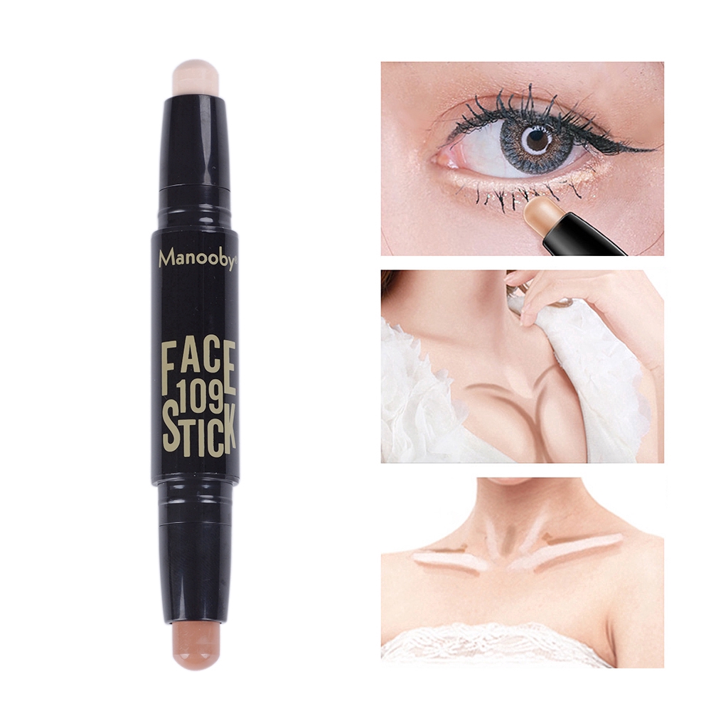 [Hàng mới về] Che khuyết điểm 2 đầu MANOOBY màu sắc tươi sáng trang điểm dễ dàng | BigBuy360 - bigbuy360.vn
