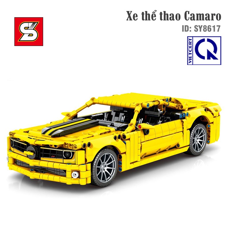 Đồ Chơi Lắp Ráp Xe Thể Thao Camaro – SY BLOCK 8617