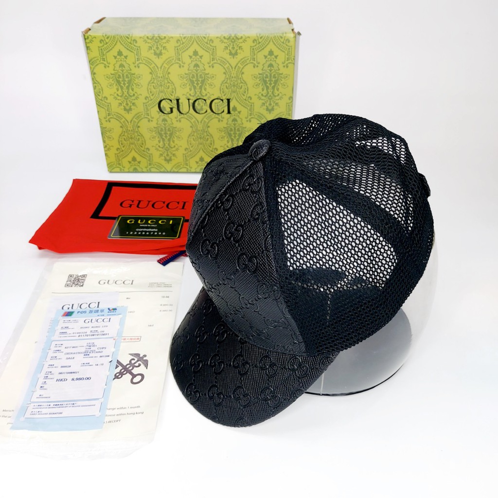 Nón kết gc Mũ lưỡi trai Gc vân chìm nhỏ truyền thống full box hộp cực đẹp (nón thiết kế)