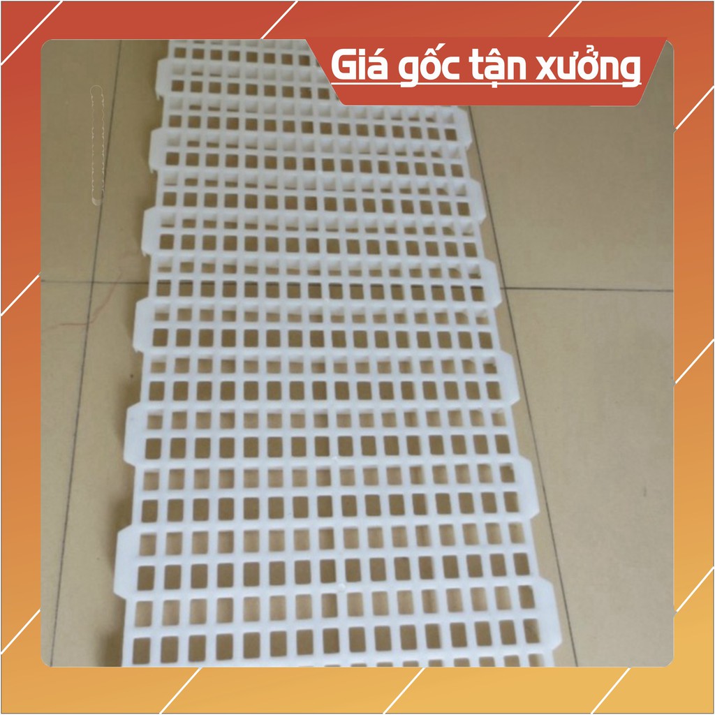 Tấm sàn nhựa cho gà, vịt, dê, chó .... 50x1m