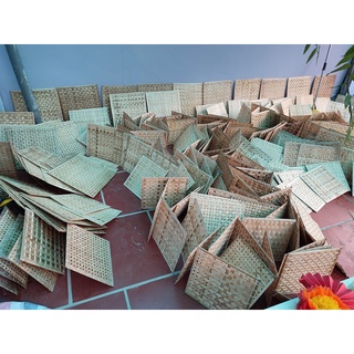 Mẹt tre trang trí hình vuông