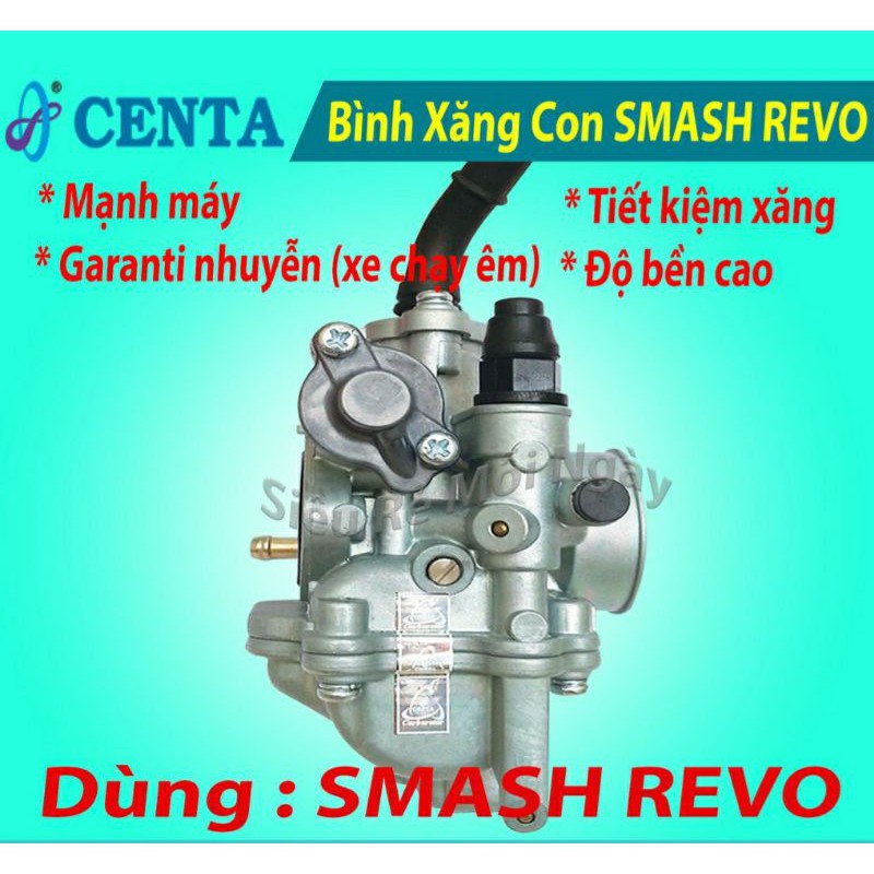 Bình Xăng Con - Smash / Smash Revo 110cc Hiệu Centa Chính Hãng
