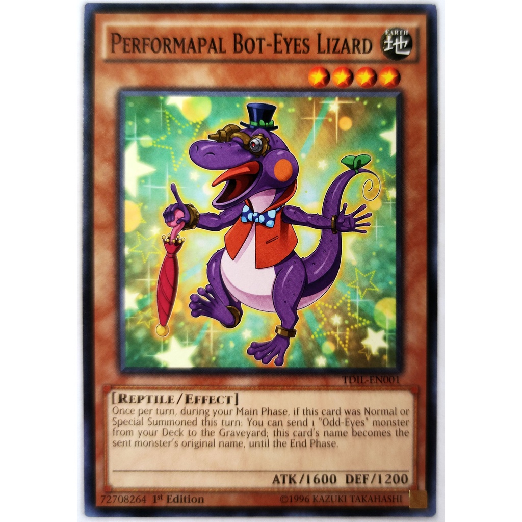 [Thẻ Yugioh] Performapal Bot-Eyes Lizard |EN| Common (ARC-V)