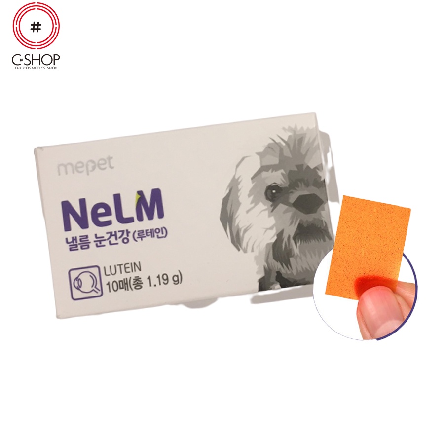 Thức ăn bổ sung dưỡng chất tốt cho mắt dành cho thú cưng Mepet NeLM