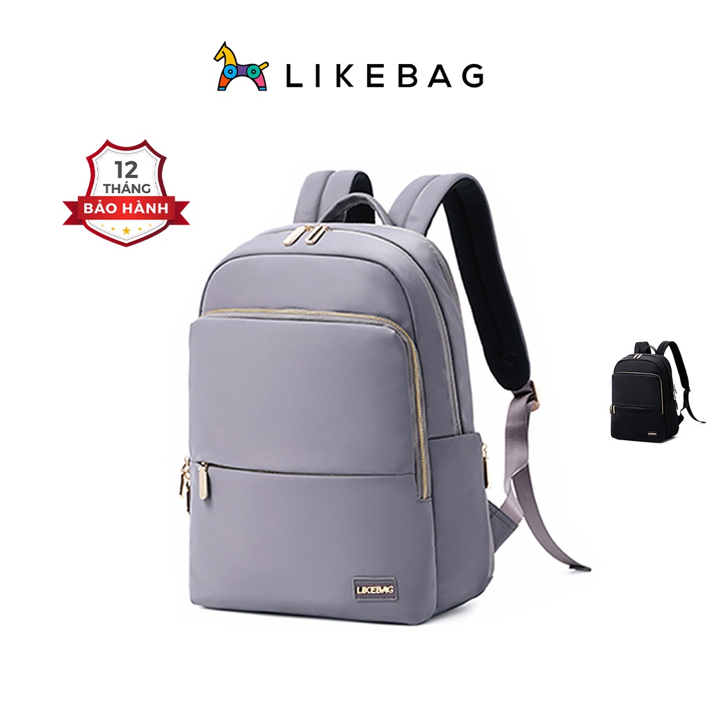 Balo nam nữ đựng laptop gọn nhẹ LIKEBAG nhiều ngăn tiện dụng 221SJB9003 - LIKEBAG