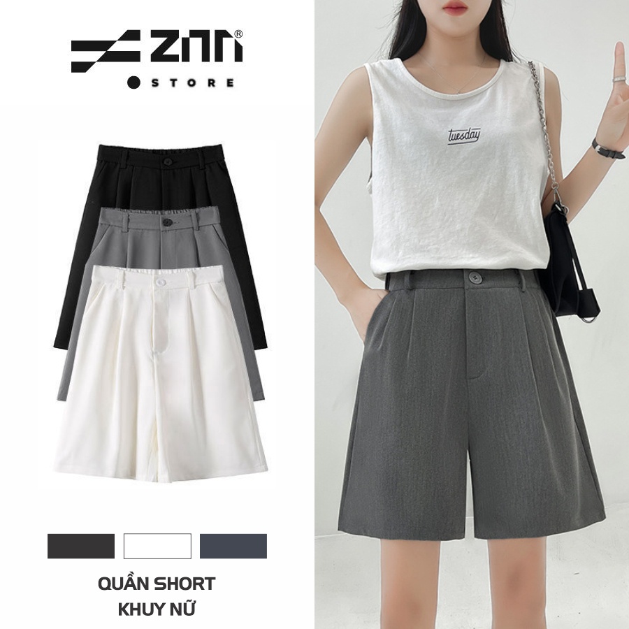 Quần Short Nữ 1 Khuy Zinti QS02