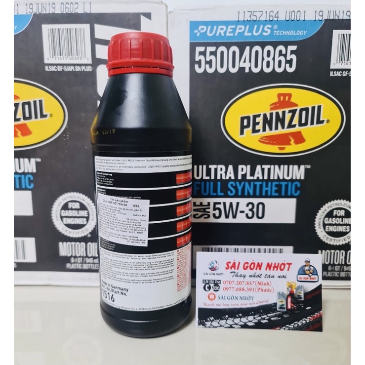 Dầu nhớt Hộp Số Xe Tay Ga  Liqui Moly Gear Oil 75W90 500ml