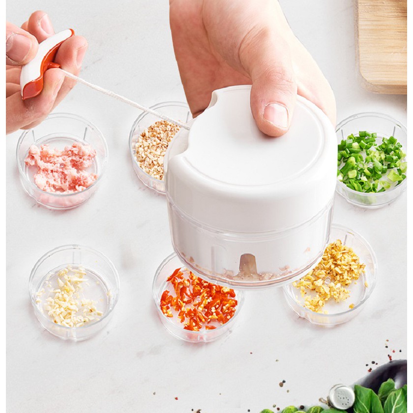 Máy xay tỏi ớt cầm tay Mini Food Chopper