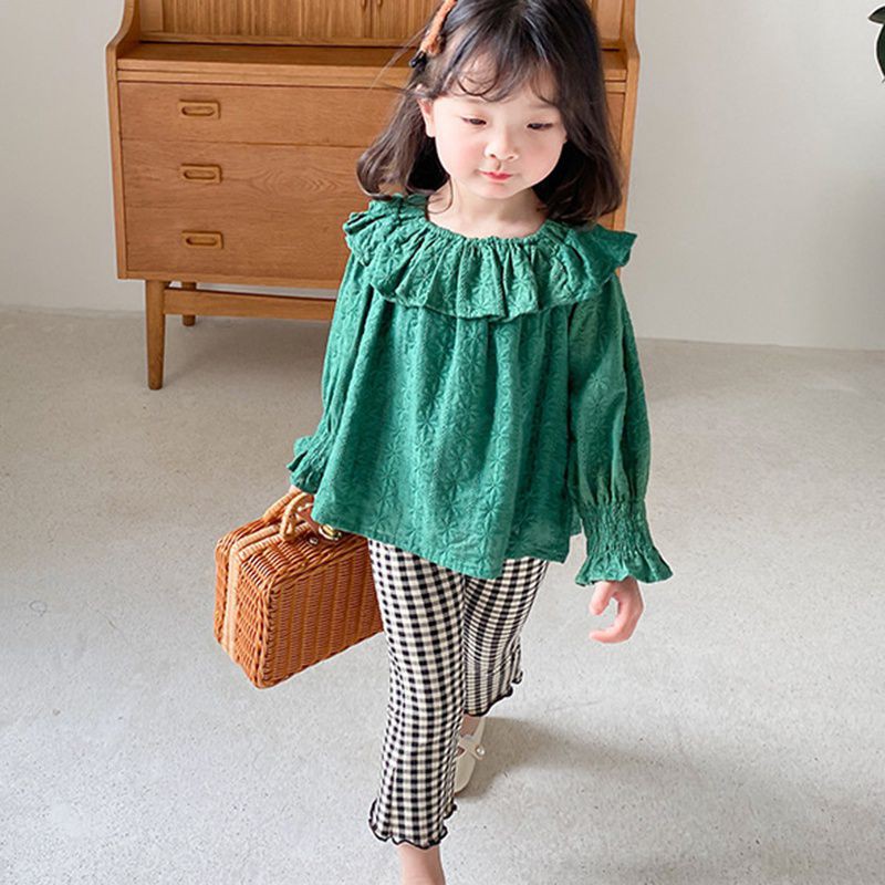 Quần dài ống loe dành cho bé gái