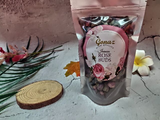 Nụ hồng khô Iran- Nụ hồng khô- Trà hoa hồng Iran (2 gr)