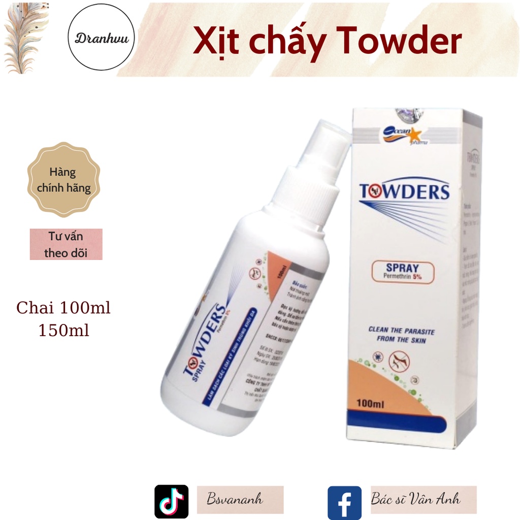 XỊT TOWDERS SPRAY