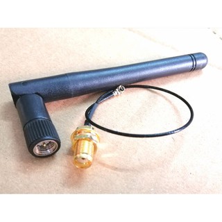 Combo bộ dây anten wifi 2.4GHz 3dBi