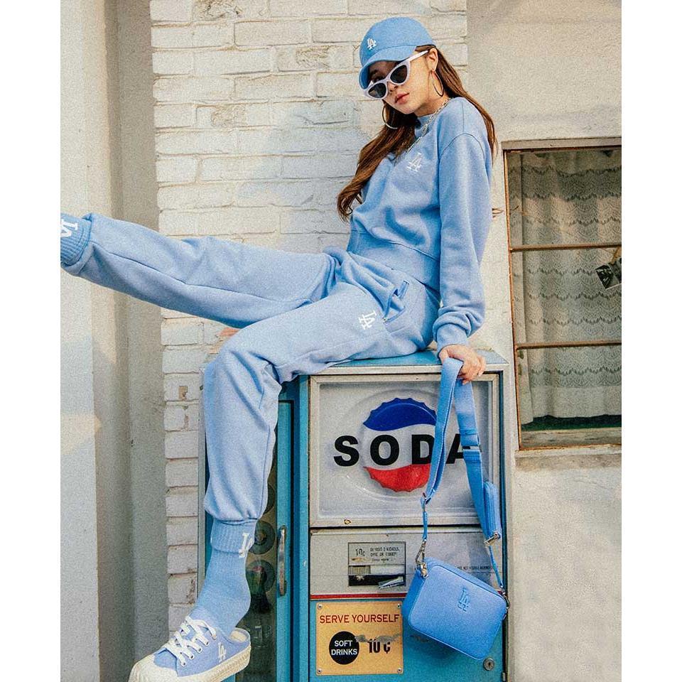 ✅ [ FELIX CHUẨN 1:1 + VIDEO ĐỦ MÀU] Túi Đeo Chéo MLB Mini Nylon Ripstop LA Dodgers 32BGDJ111-07S Màu Xanh Blue - CÓ SẴN