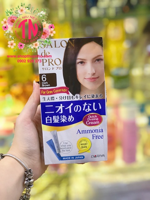 Thuốc nhuộm tóc ăn bạc Salon de Pro