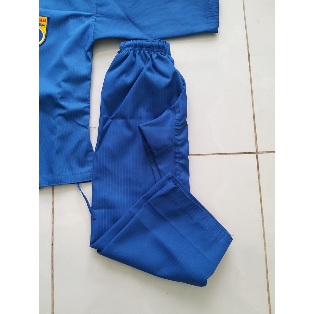 Bộ Võ Phục Vovinam Vải Kaki Sọc Phong Trào