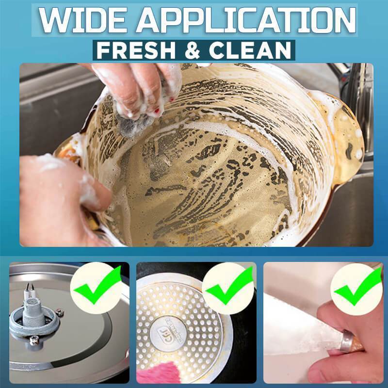 Dụng Cụ Rửa Chén Hình Quả Bóng Bằng Sợi Thép Có Bột Xà Phòng