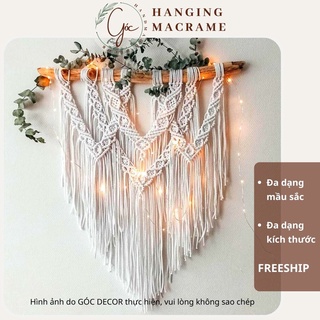 Mành treo 80*1m❤️ Rèm treo tường Macrame❤️ decor trang trí phòng boho vintage