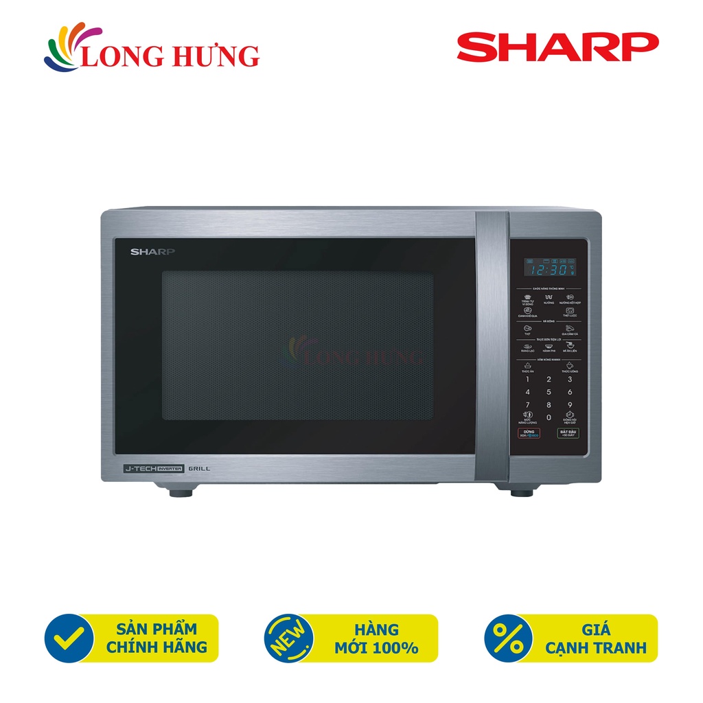 Lò vi sóng Sharp 25 lít R-G52XVN-ST - Hàng chính hãng
